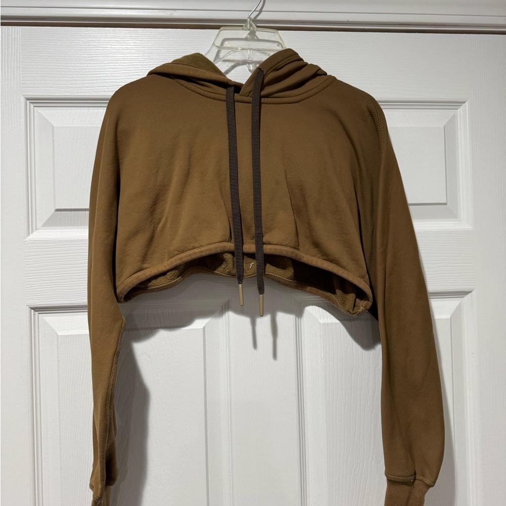 Free people cropped hoodie